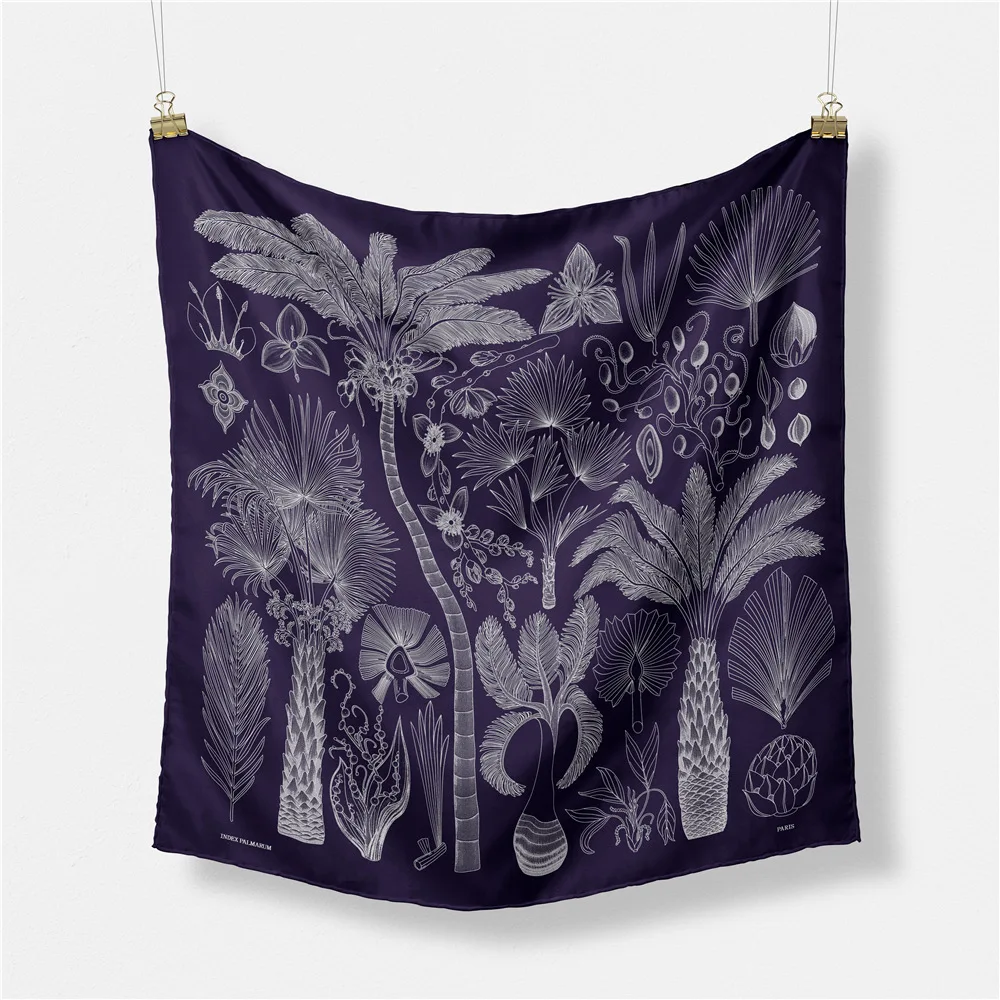 Versatile 53cm Palm Tree Pattern Scarf Casual Decorative Silk Square Scarf for Women Polyester Fiber Autumn Spring Winter
Versatile 53cm Palm Tree Pattern Scarf Casual Decorative Silk Square Scarf for Women Polyester Fiber Autumn Spring Winter