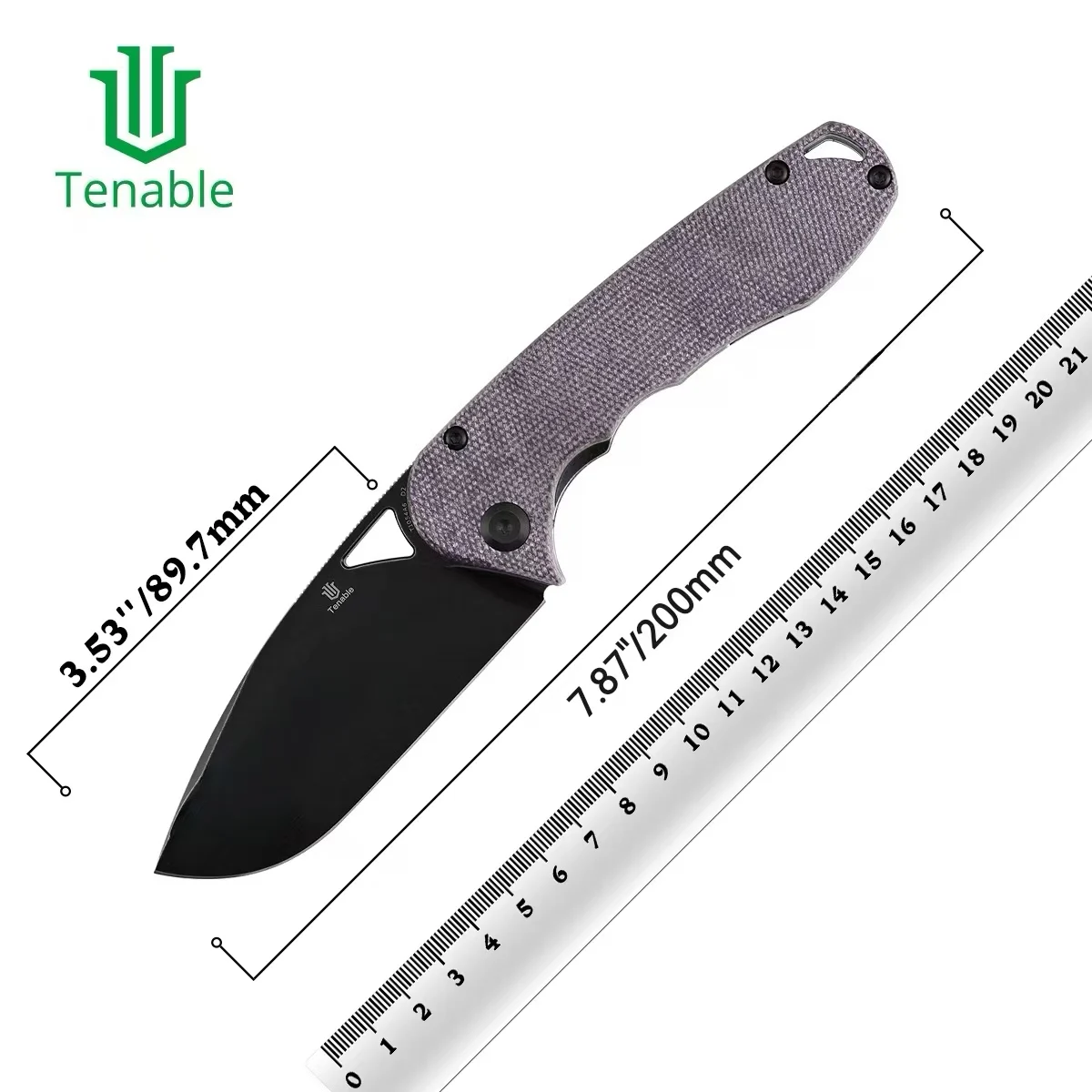 Tenable Folding Knives T1054 Bömbur D2 Blade with G10/G-mascus/Micarta/Cabrbon Fiber Handle Big Hand Friendly Camping EDC Knife
Tenable Folding Knives T1054 Bömbur D2 Blade with G10/G-mascus/Micarta/Cabrbon Fiber Handle Big Hand Friendly Camping EDC Knife