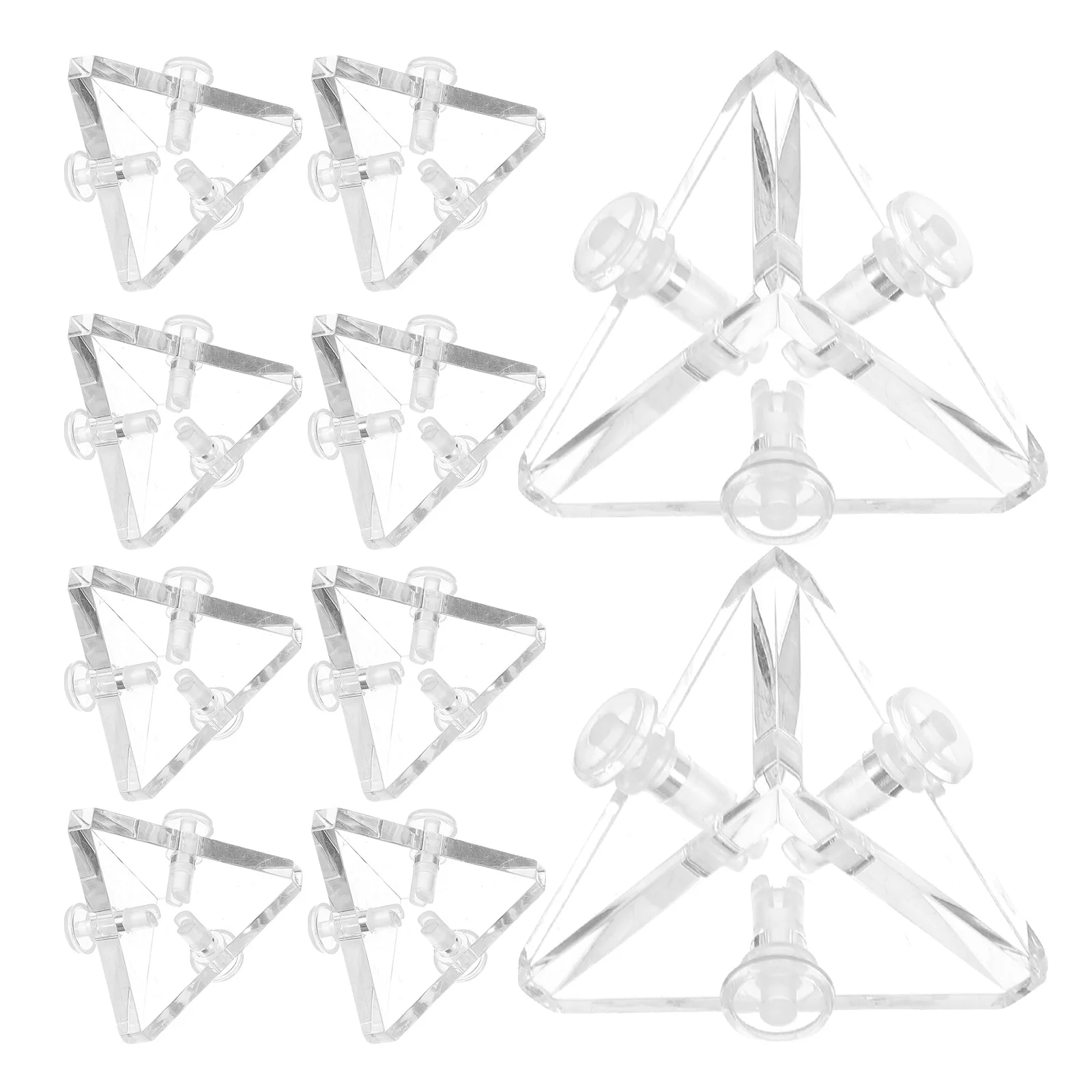 12pcs Acrylic Display Cabinet Corner Brackets Showcase Connector Clear Hardware Triangle Buckle Storage Rack Jewelry Watch
12pcs Acrylic Display Cabinet Corner Brackets Showcase Connector Clear Hardware Triangle Buckle Storage Rack Jewelry Watch