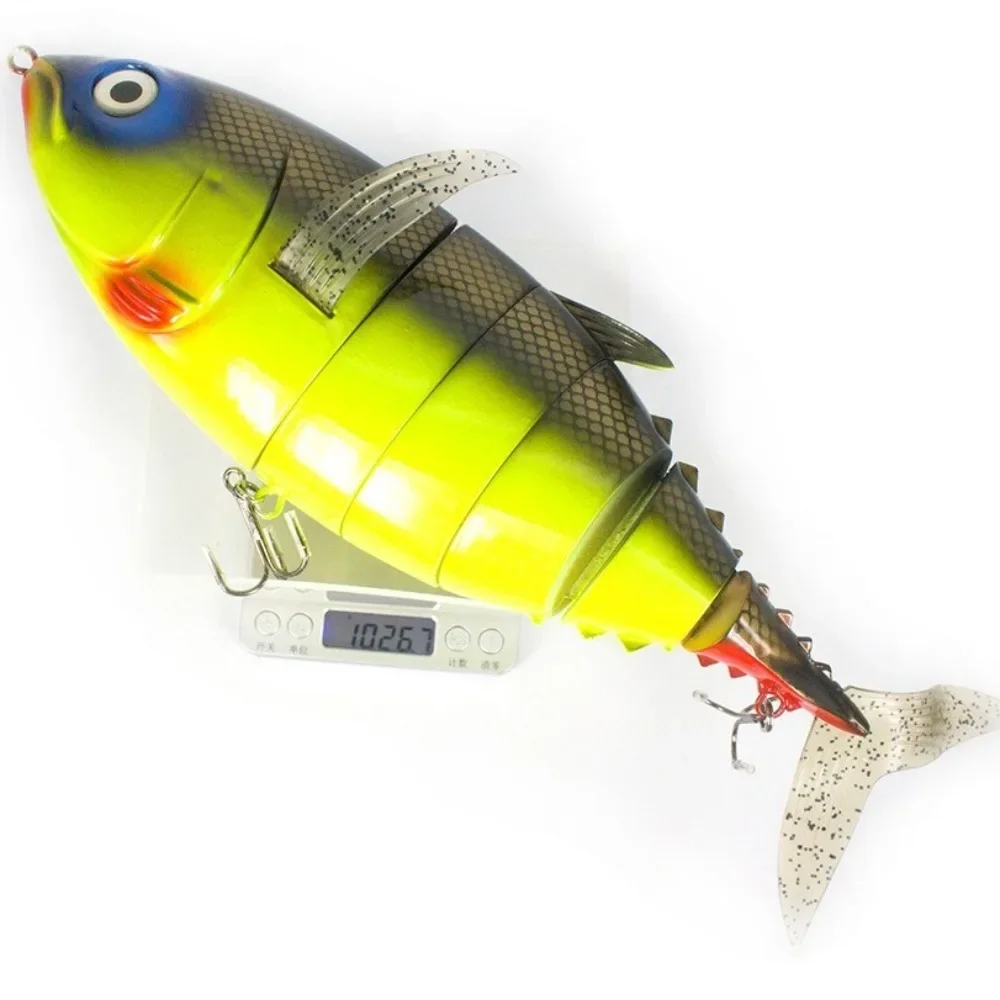 2025 410mm Tuna Swinning Bait Ultra Large Trolling Sea Fishing Lure 8-section Realistic 41cm Fishing Lure
2025 410mm Tuna Swinning Bait Ultra Large Trolling Sea Fishing Lure 8-section Realistic 41cm Fishing Lure