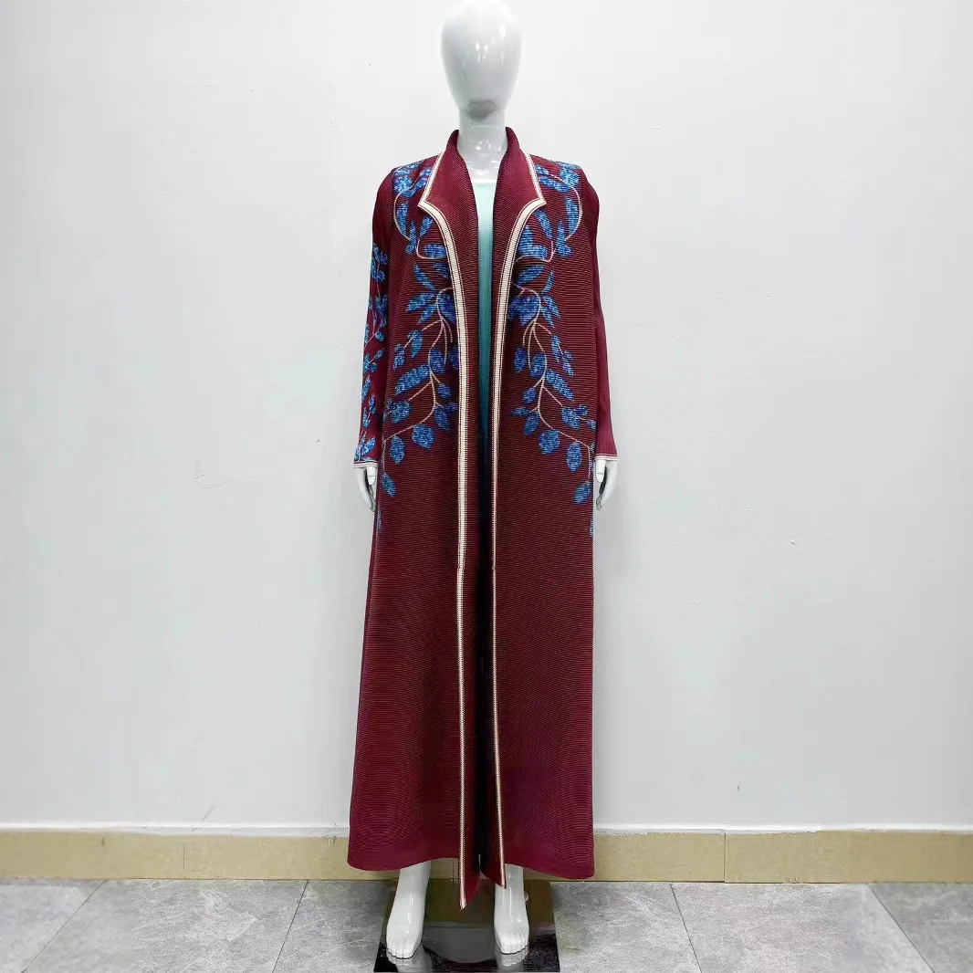Muslim Fashion Pleated Women's Cardigan Print Plus Micro Discount Long Sleeved Cape Abaya Ramadan Dubai Luxury Islam Elegant
Muslim Fashion Pleated Women's Cardigan Print Plus Micro Discount Long Sleeved Cape Abaya Ramadan Dubai Luxury Islam Elegant
