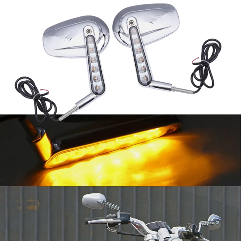 2pcs For Harley-Davidson FLHTC Classic XL1200L XL883 FLSTN Motorcycle Rearview MIrror with LED Turn Signal Light Side Mirrors
2pcs For Harley-Davidson FLHTC Classic XL1200L XL883 FLSTN Motorcycle Rearview MIrror with LED Turn Signal Light Side Mirrors