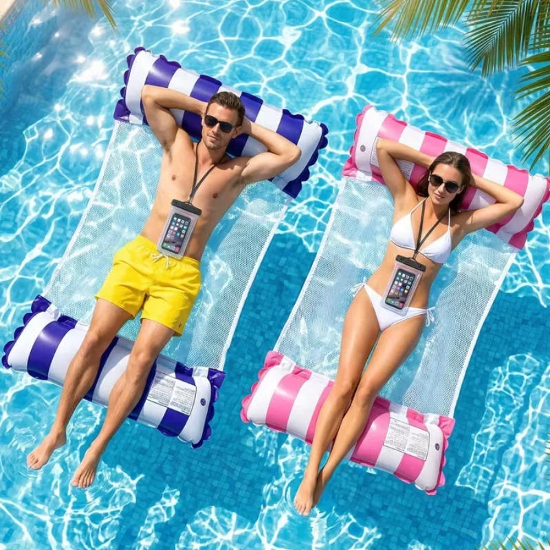 2pcs Striped Inflatable Pool Floats, Foldable Lounge Floats for Pool Party & Beach, Summer Water Fun PVC Floaties Pool Floaties
2pcs Striped Inflatable Pool Floats, Foldable Lounge Floats for Pool Party & Beach, Summer Water Fun PVC Floaties Pool Floaties
