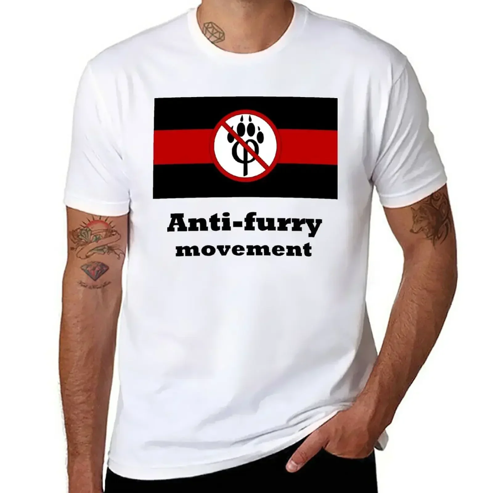 Anime Clothes Tshirts for Men Anti-furry Movement T-Shirt Clothing Harajuku Graphic Oversized Funny Summer Tops Cotton Fashion
Anime Clothes Tshirts for Men Anti-furry Movement T-Shirt Clothing Harajuku Graphic Oversized Funny Summer Tops Cotton Fashion