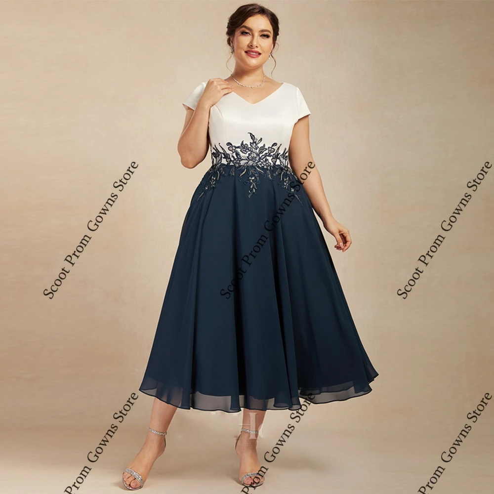 Plus Szie Mother of Bride Dresses Short Sleeve Wedding Party Dresses for Women 2025 Summer New Chiffon Beach Robe De Soirée
Plus Szie Mother of Bride Dresses Short Sleeve Wedding Party Dresses for Women 2025 Summer New Chiffon Beach Robe De Soirée
