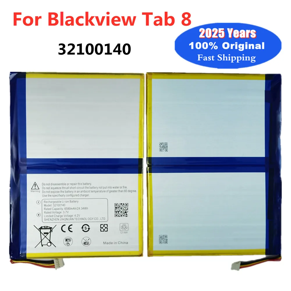 Новый 100% оригинал 32100140 Аккумулятор 6580 мАч для мобильного телефона Blackview Tab 8 Bateria
Новый 100% оригинал 32100140 Аккумулятор 6580 мАч для мобильного телефона Blackview Tab 8 Bateria