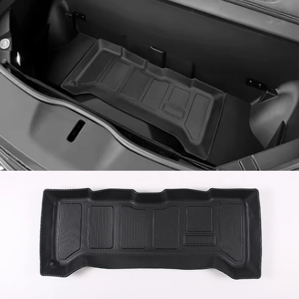 Car Front Trunk Mat For Rivian R1T R1S 2022-2023 Replacement Upgrade Lower Layer TPE Front Cargo Liner Trunk Mats
Car Front Trunk Mat For Rivian R1T R1S 2022-2023 Replacement Upgrade Lower Layer TPE Front Cargo Liner Trunk Mats