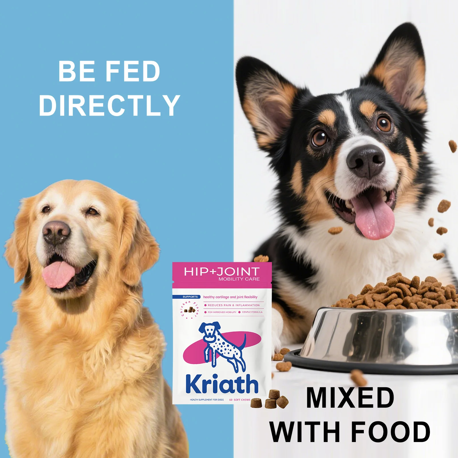 Dog Joint Supplement Soft Chews Cartilage Care Immune Boost Mobility Support Joint Care Support Immune System For All Ages Puppy
Dog Joint Supplement Soft Chews Cartilage Care Immune Boost Mobility Support Joint Care Support Immune System For All Ages Puppy