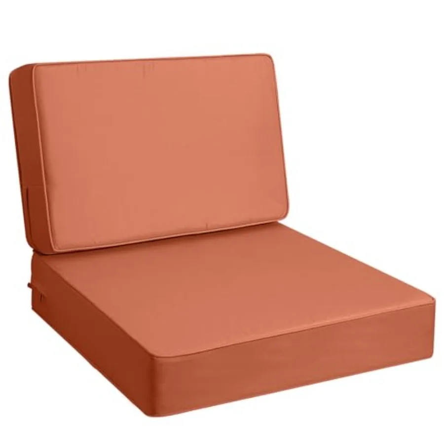 Outdoor Deep Seat Cushions Foam Pillow Fade-Resistant Waterproof Patio Furniture Replacement Cushions 24" x 24" x 5
Outdoor Deep Seat Cushions Foam Pillow Fade-Resistant Waterproof Patio Furniture Replacement Cushions 24" x 24" x 5