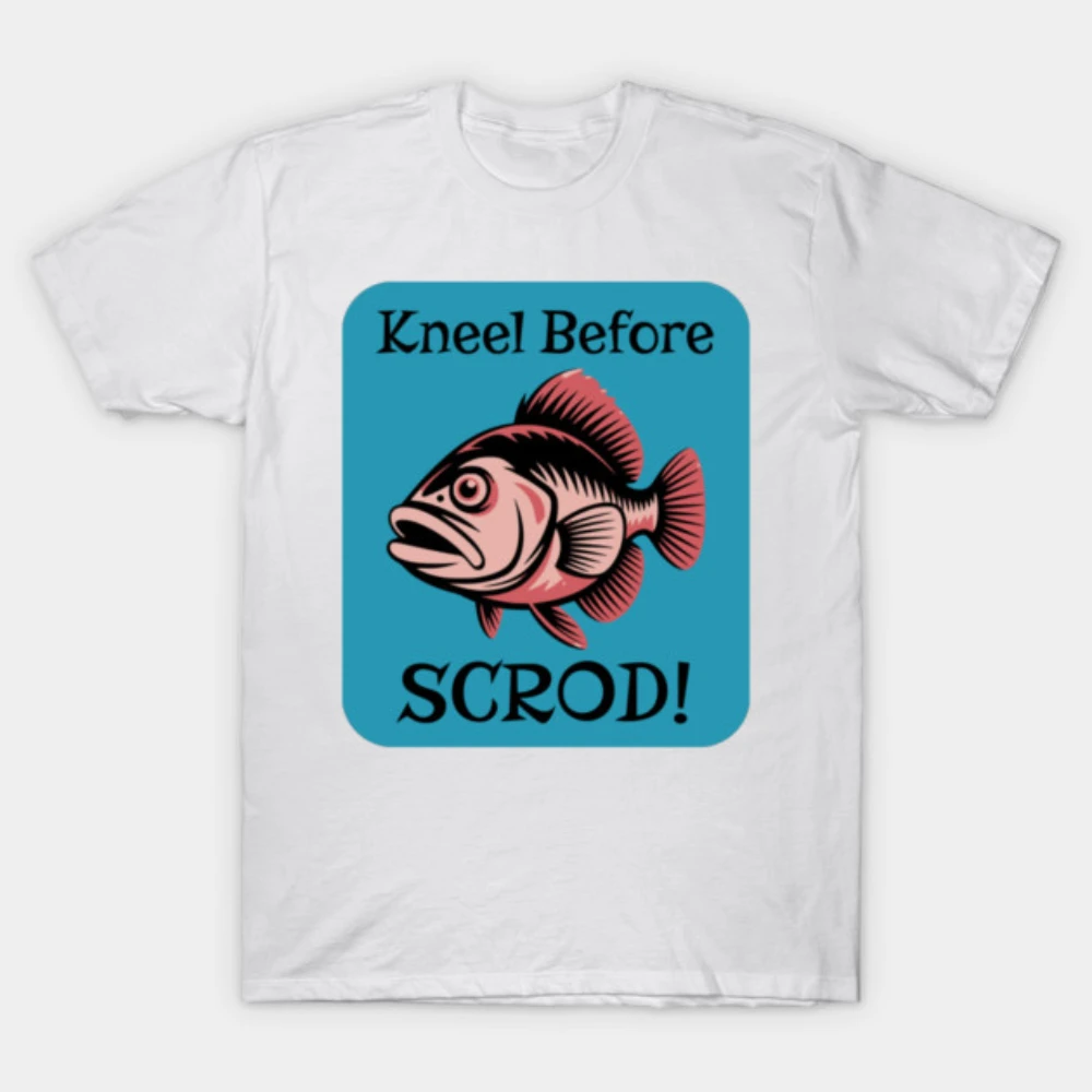 Men Women 2026 Blue Square Frame Red Perch Fish Kneel Before Scrod Print Cotton Motorcycle T-shirt Humor Fishing Street Clothes
Men Women 2026 Blue Square Frame Red Perch Fish Kneel Before Scrod Print Cotton Motorcycle T-shirt Humor Fishing Street Clothes