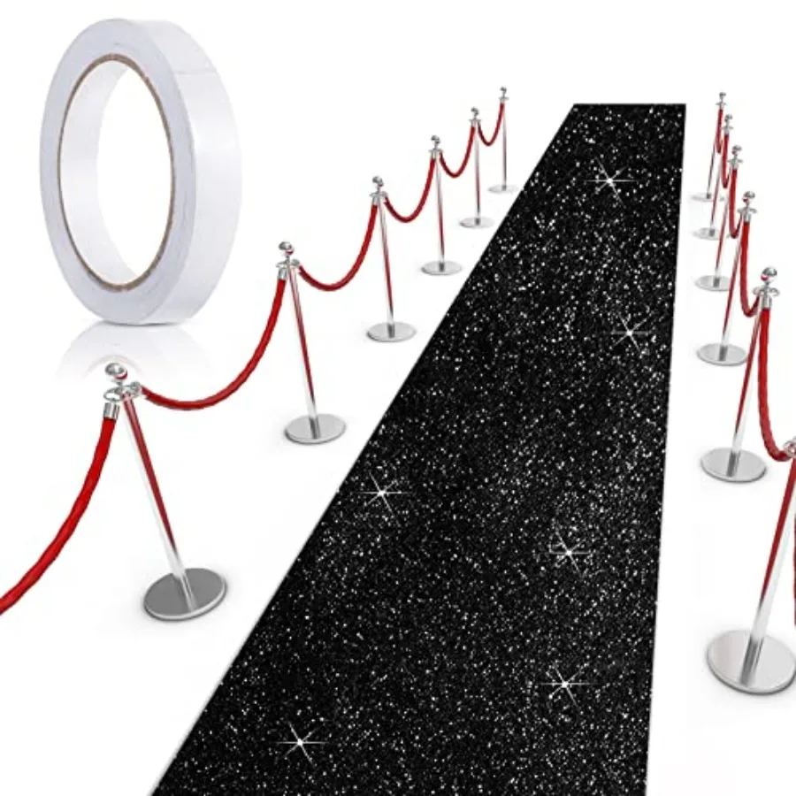Carpet Runner for Party Runway Rug 55 GMS Thickness with Tape for Prom Wedding Outdoor Indoor Hallway Party Decoration
Carpet Runner for Party Runway Rug 55 GMS Thickness with Tape for Prom Wedding Outdoor Indoor Hallway Party Decoration