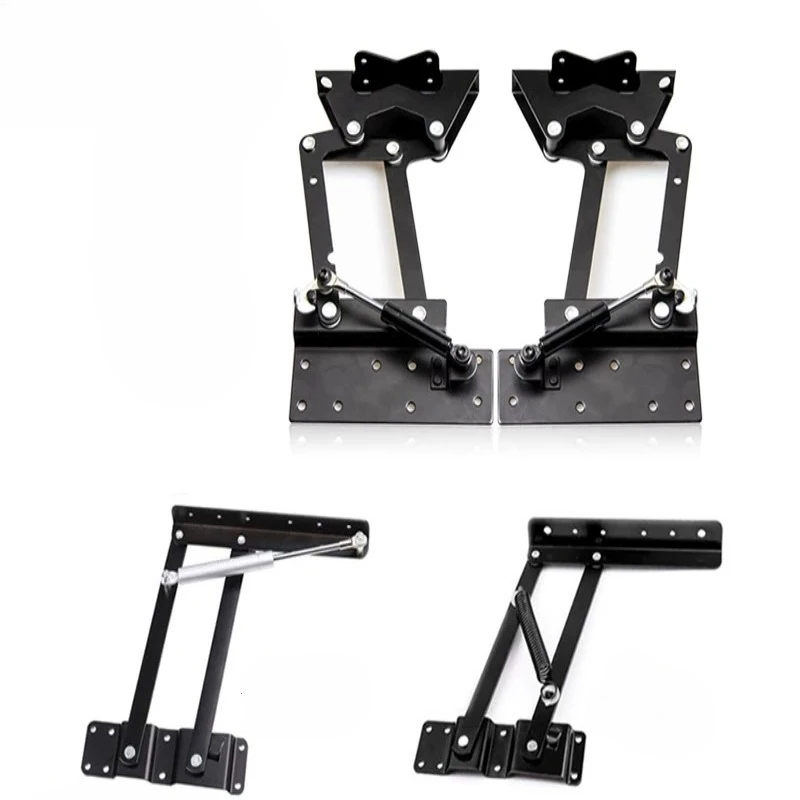 Folding Buffer Lift Support Bracket Height Adjustable Mechanism for Coffee Table Desk Windowsill Space Saving Hardware
Folding Buffer Lift Support Bracket Height Adjustable Mechanism for Coffee Table Desk Windowsill Space Saving Hardware