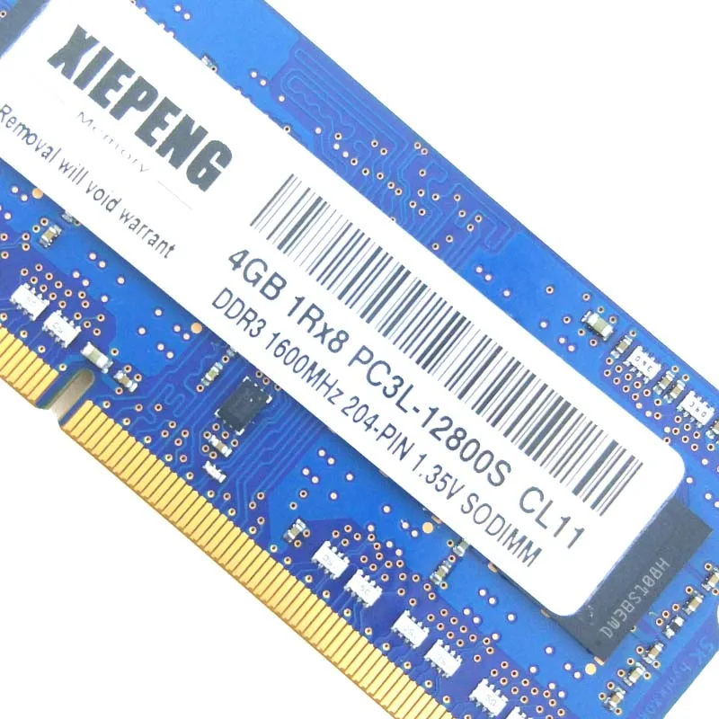 Notebook RAM 4GB 1Rx8 PC3L-12800S Memory 8GB DDR3 SODIMM 1600MHz for DELL Inspiron 17 3721 3737 5748 5749 5759 7548 7737 Laptop
Notebook RAM 4GB 1Rx8 PC3L-12800S Memory 8GB DDR3 SODIMM 1600MHz for DELL Inspiron 17 3721 3737 5748 5749 5759 7548 7737 Laptop
