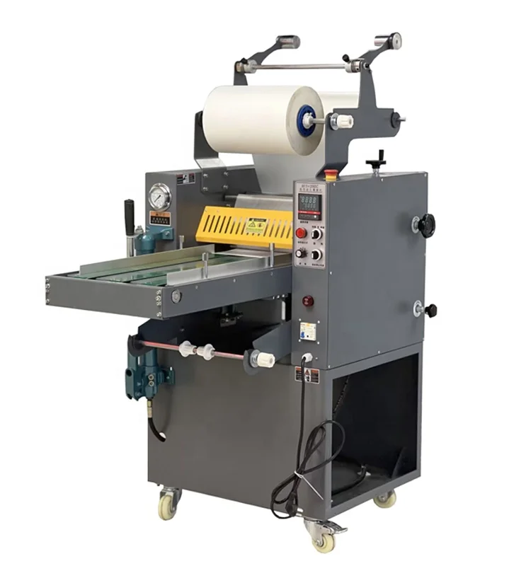BFT-390C Semi-Automatic Hydraulic Roll Laminating Machine A3 A4 Hot/Cold Best Quality for Business And Industrial Use
BFT-390C Semi-Automatic Hydraulic Roll Laminating Machine A3 A4 Hot/Cold Best Quality for Business And Industrial Use