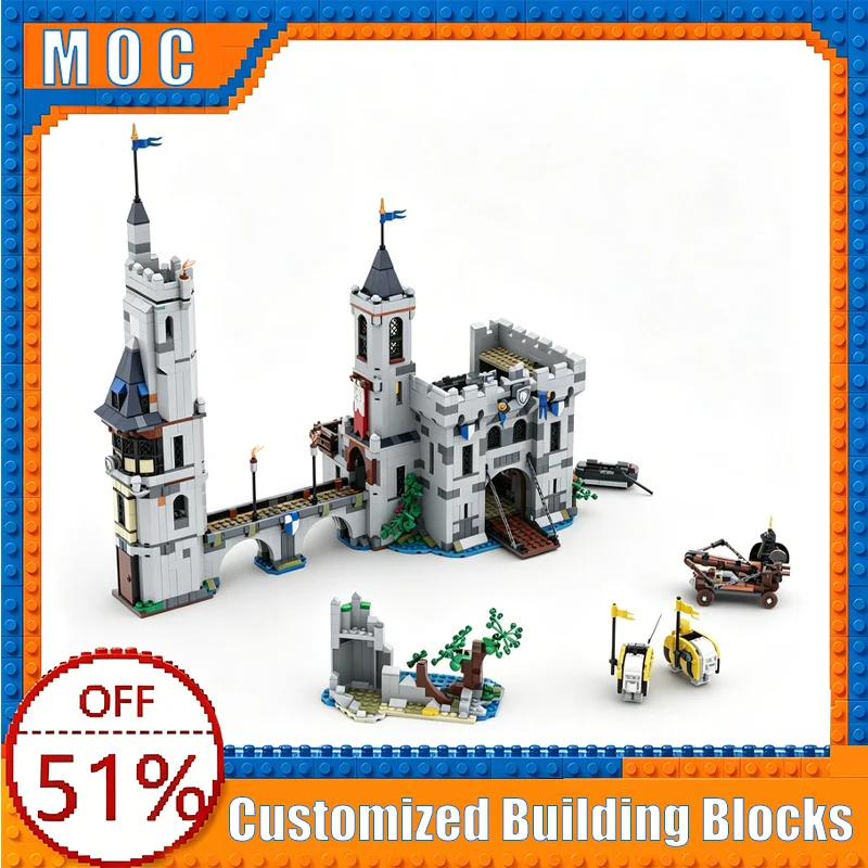 2430 PCS Horse Knight Castle Siege Building Blocks Model Assembly Educational Toy Creative Collection Birthday Customize Gifts
2430 PCS Horse Knight Castle Siege Building Blocks Model Assembly Educational Toy Creative Collection Birthday Customize Gifts