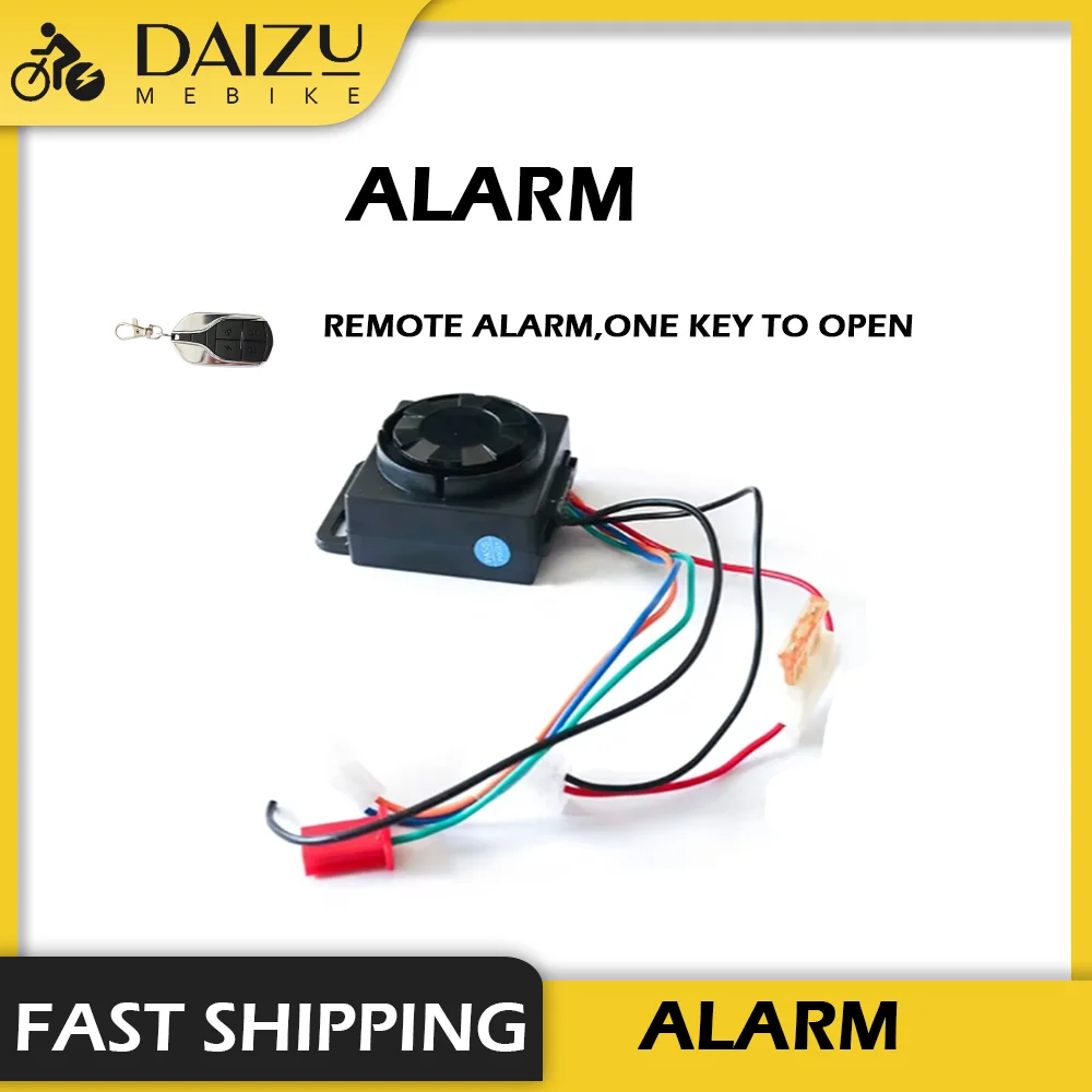 Electric Bicycle Motorcycle Remote Control Lock for Electric Motorcycles Anti-theft Alarm 48V 60V 72V Electric Scooter Safe
Electric Bicycle Motorcycle Remote Control Lock for Electric Motorcycles Anti-theft Alarm 48V 60V 72V Electric Scooter Safe