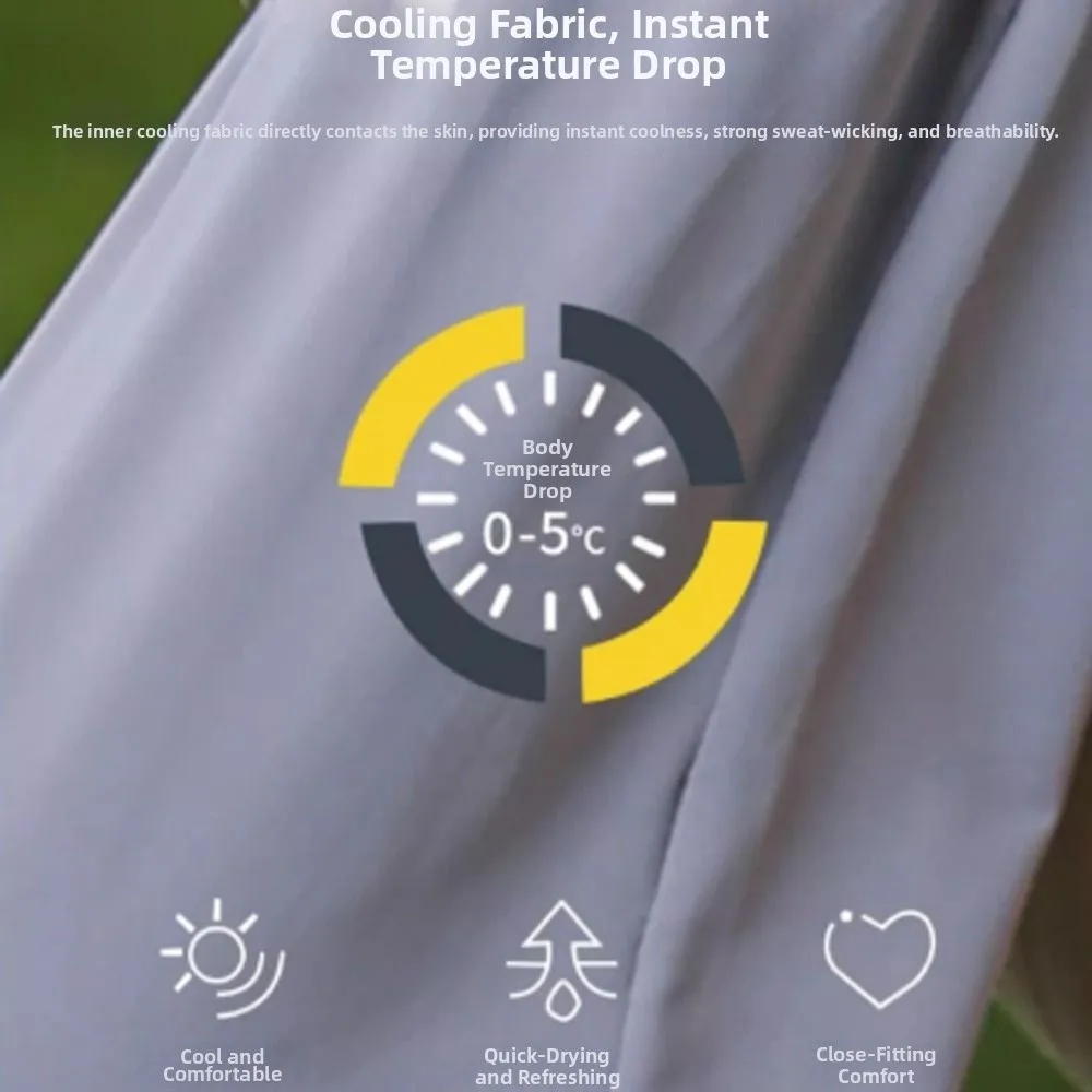 Solid Color Sunscreen Shawl Ice Silk Thin Fabric Sun Protection Clothing Hooded Sun Protection Thin Crop Top Outdoor Activities
Solid Color Sunscreen Shawl Ice Silk Thin Fabric Sun Protection Clothing Hooded Sun Protection Thin Crop Top Outdoor Activities