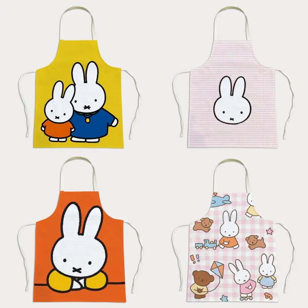 Фартук Miffy Rabbit, милый аниме-мультфильм, креативный простой мультистильный кавайный кухонный свободный водонепроницаемый фартук для мытья посуды, подарок
Фартук Miffy Rabbit, милый аниме-мультфильм, креативный простой мультистильный кавайный кухонный свободный водонепроницаемый фартук для мытья посуды, подарок