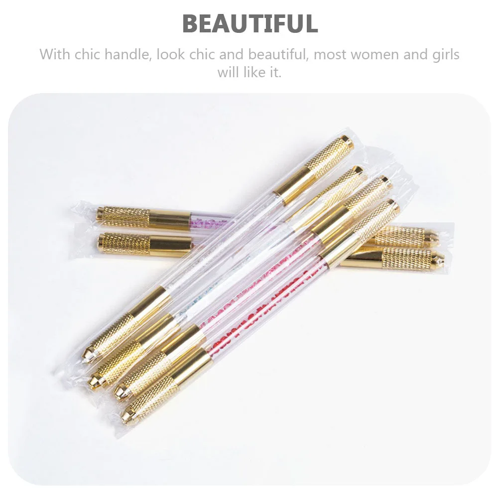 Exquisite Rhinestone Microblading Pen Dual Head Tattooing Tool Stylish and Practical for Professionals Tattooing Pen
Exquisite Rhinestone Microblading Pen Dual Head Tattooing Tool Stylish and Practical for Professionals Tattooing Pen