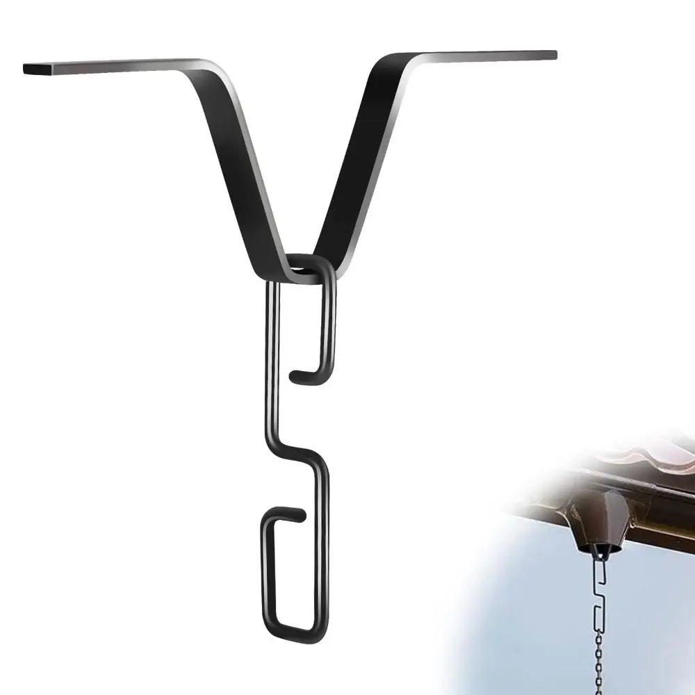 Black Rain Chain Adapter Iron Heavy-Duty Gutter Adapter Rain Chains Easy Installation Downspout Connector Exterior Installation
Black Rain Chain Adapter Iron Heavy-Duty Gutter Adapter Rain Chains Easy Installation Downspout Connector Exterior Installation