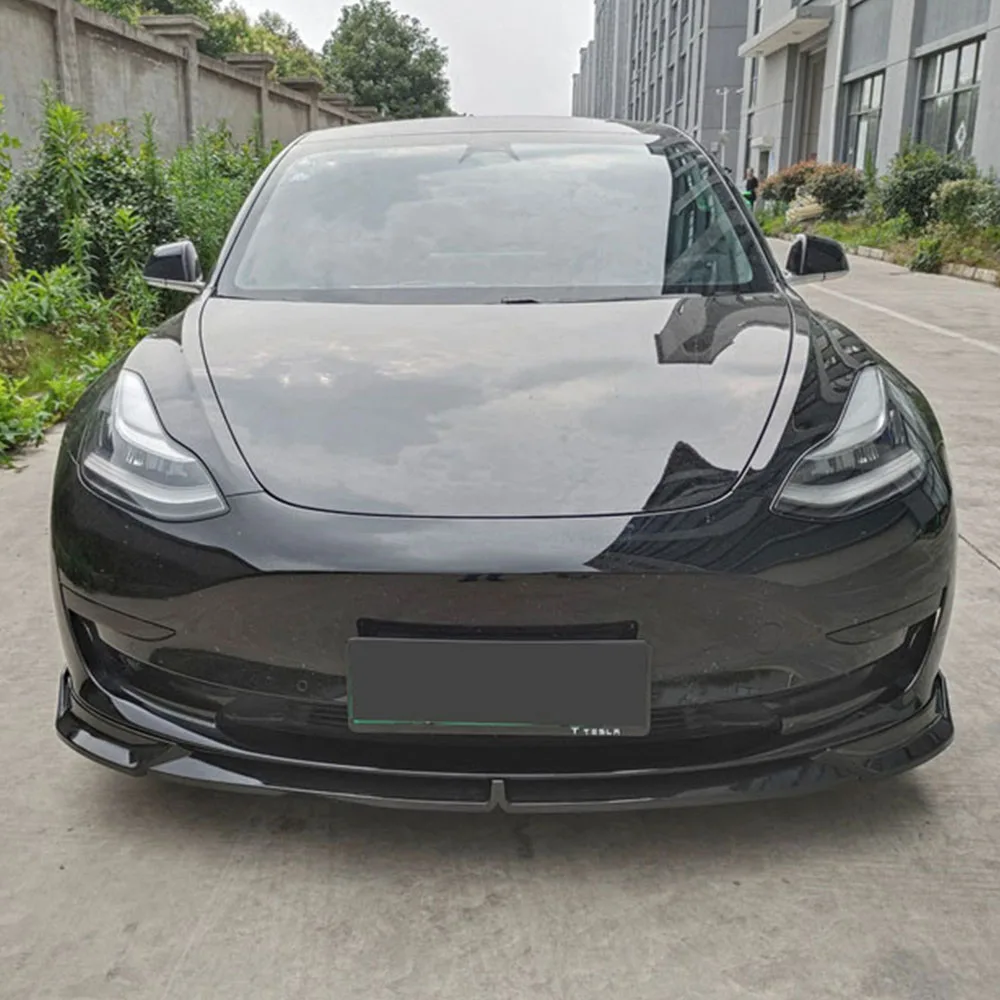 3PCS For 2019-2022 Tesla Model 3 Front Lip Splitter Diffuser Spoiler Gloss Black
3PCS For 2019-2022 Tesla Model 3 Front Lip Splitter Diffuser Spoiler Gloss Black