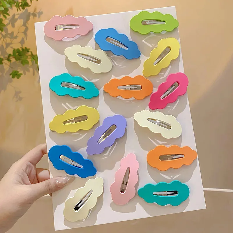 Fashion Women Hair Accessories Candy Color Hairpin Cloud Fairy Hair Clip Spring Summer Style Barrette Girls Headdress 20Pcs/Lot
Fashion Women Hair Accessories Candy Color Hairpin Cloud Fairy Hair Clip Spring Summer Style Barrette Girls Headdress 20Pcs/Lot