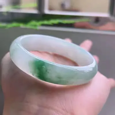 Ювелирные изделия Zheru, браслет из натурального нефрита из Мьянмы 54 мм-62 мм, изысканная фотография, отправить подруге, отправить маму 
Ювелирные изделия Zheru, браслет из натурального нефрита из Мьянмы 54 мм-62 мм, изысканная фотография, отправить подруге, отправить маму