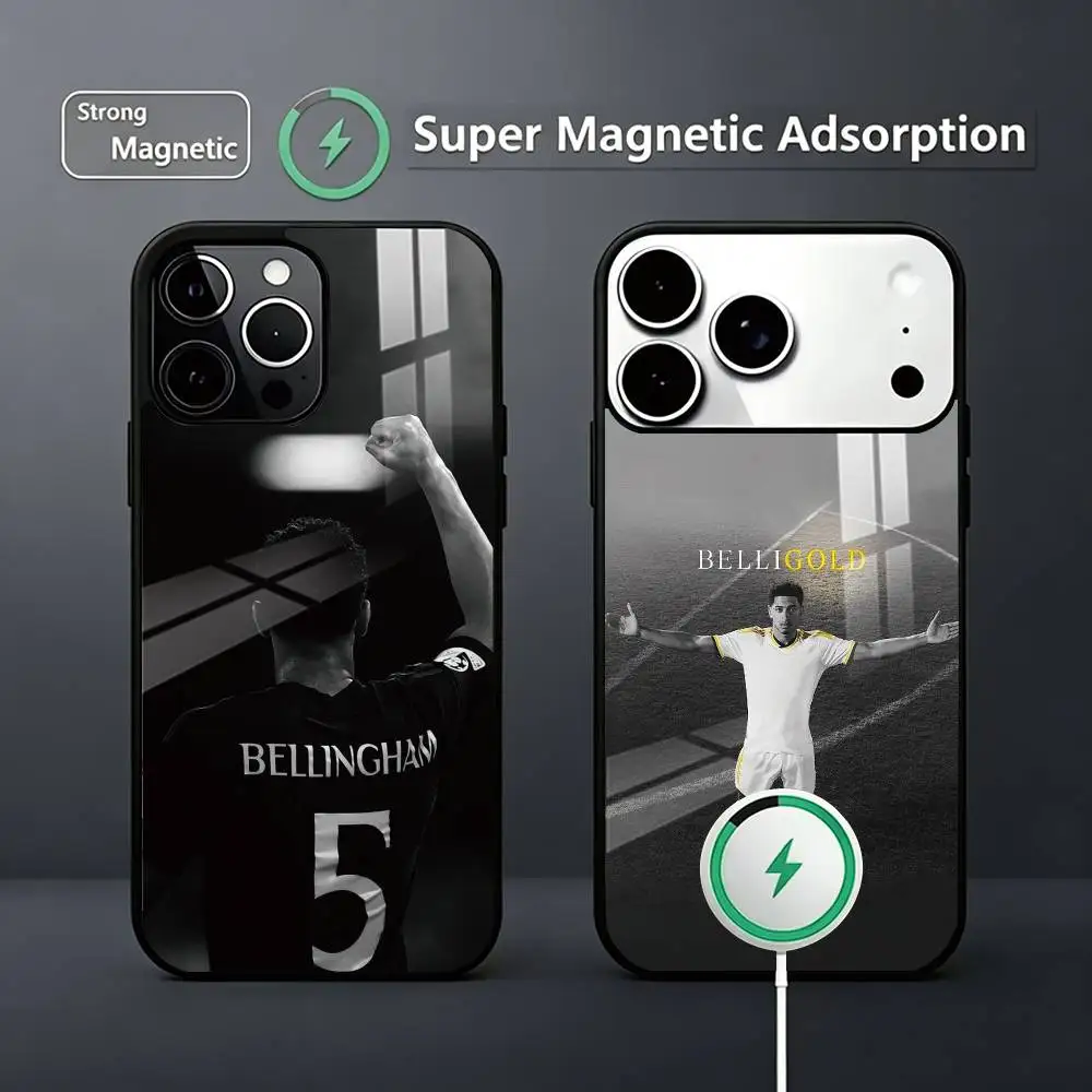 Football J-Jude B-Bellinghams Phone Case For iPhone17,16,15,14,13,12,11 Plus,Pro Magnetic Supports Magnetic Wireless Charging
Football J-Jude B-Bellinghams Phone Case For iPhone17,16,15,14,13,12,11 Plus,Pro Magnetic Supports Magnetic Wireless Charging