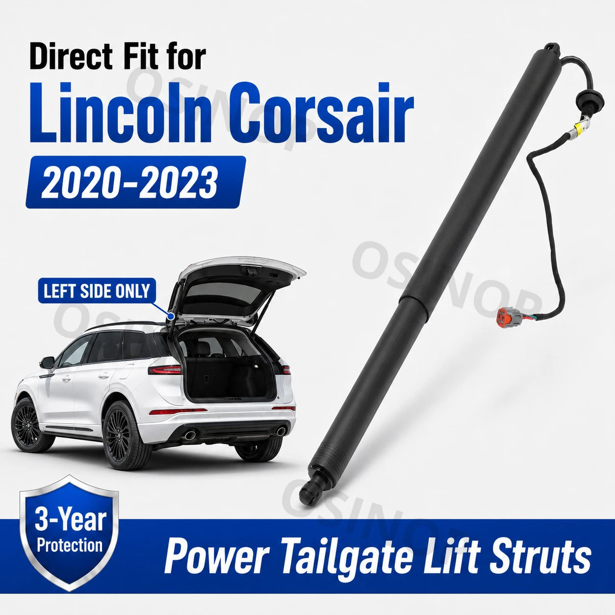 Left Side Power Strut for Lincoln Corsair Rear Tailgate -2020 - 2023 Electric Trunk Shock Absorber, Gas Spring Replacement
Left Side Power Strut for Lincoln Corsair Rear Tailgate -2020 - 2023 Electric Trunk Shock Absorber, Gas Spring Replacement