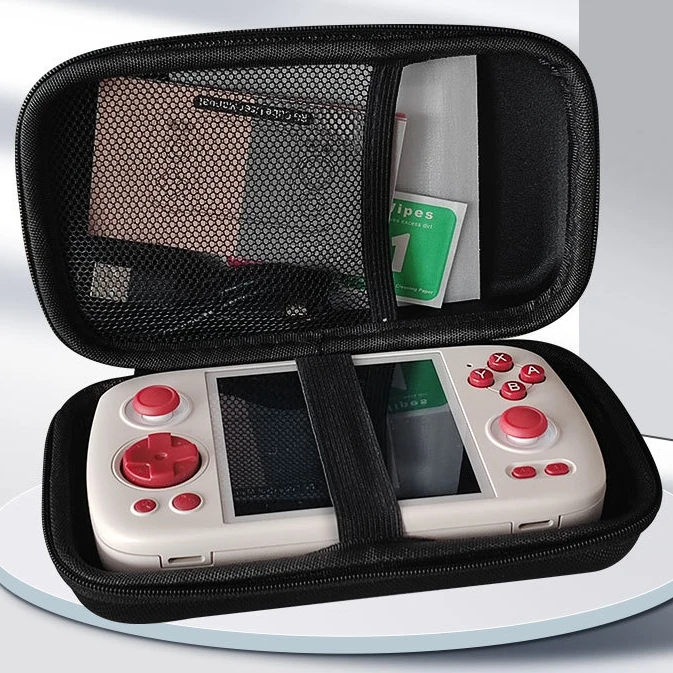 Game Console Storage Bag For ANBERNIC RG Cube Waterproof Anti-fall Shock-absorbing Pressure-resistant Mesh Bag Protective Case
Game Console Storage Bag For ANBERNIC RG Cube Waterproof Anti-fall Shock-absorbing Pressure-resistant Mesh Bag Protective Case