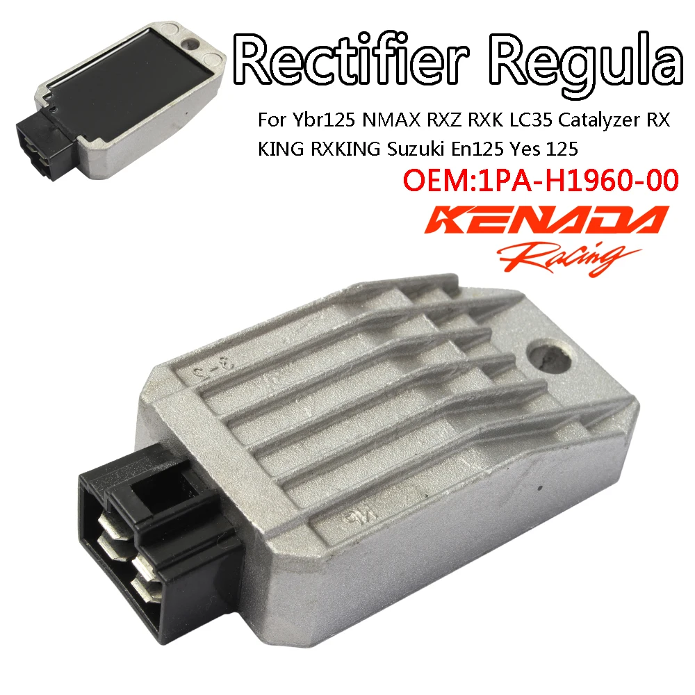 Voltage Regulator Rectifier For Vixion NVL R15 V1 V2 FZ150i Mio J-Soul GT Fino115 Xeon Xride SRL115 EGO 1PA-H1960-00
Voltage Regulator Rectifier For Vixion NVL R15 V1 V2 FZ150i Mio J-Soul GT Fino115 Xeon Xride SRL115 EGO 1PA-H1960-00