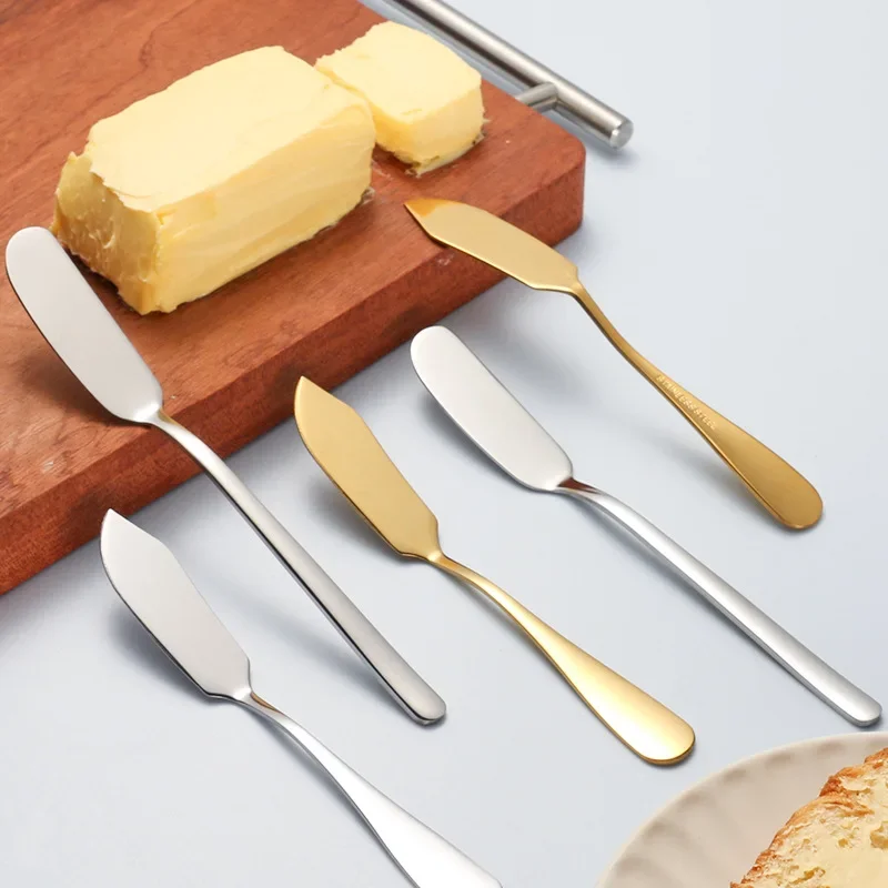 Stainless Steel Butter Knife Long Handle Creative Dessert Knife Cream Wipe Cheese Bread Jam Tools Multipurpose Kitchen Tableware
Stainless Steel Butter Knife Long Handle Creative Dessert Knife Cream Wipe Cheese Bread Jam Tools Multipurpose Kitchen Tableware