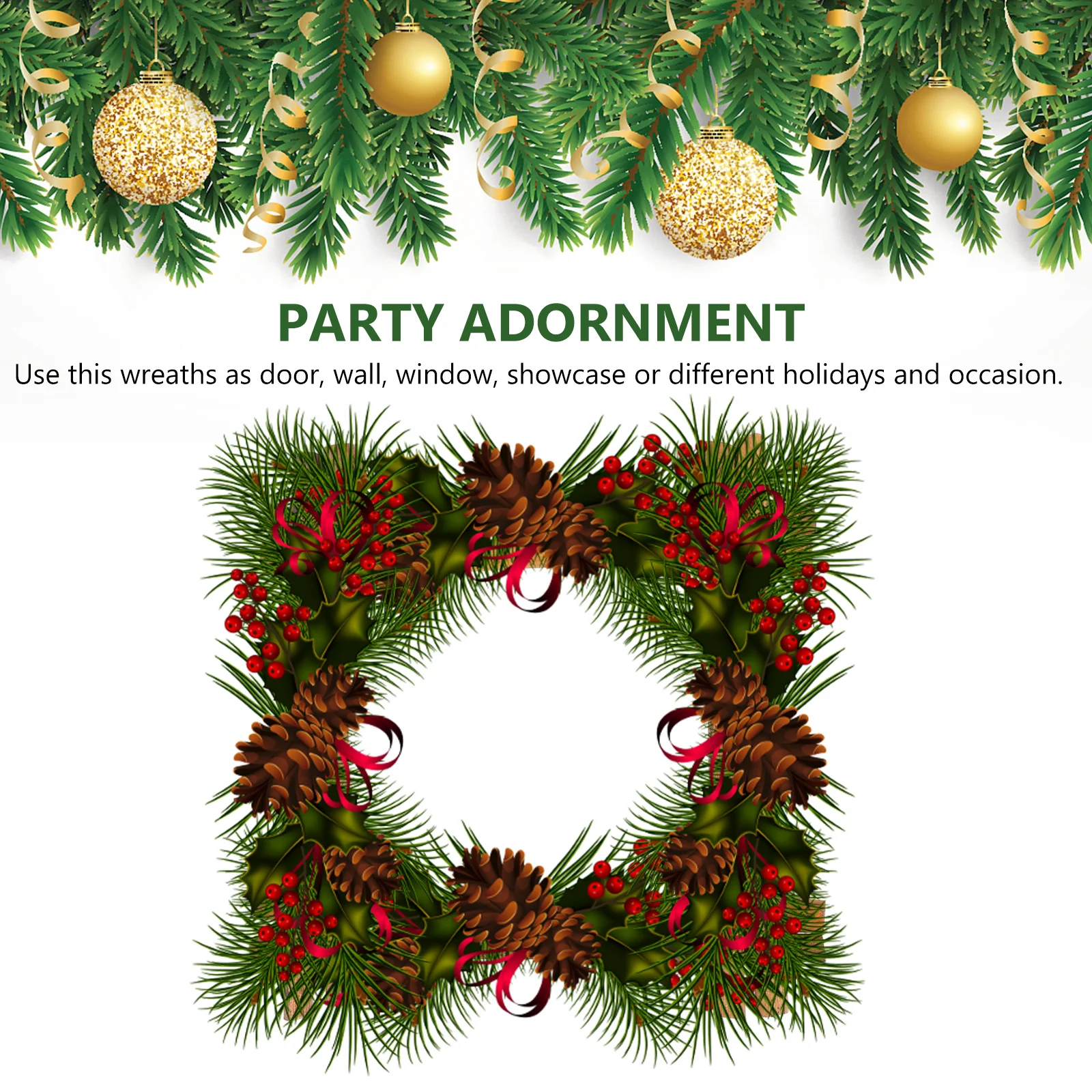 3Pcs Vine Wreath Frames Decorative Square Rattan DIY Garland Craft Supplies Door Wall Decoration Accessory Wreath Ring
3Pcs Vine Wreath Frames Decorative Square Rattan DIY Garland Craft Supplies Door Wall Decoration Accessory Wreath Ring