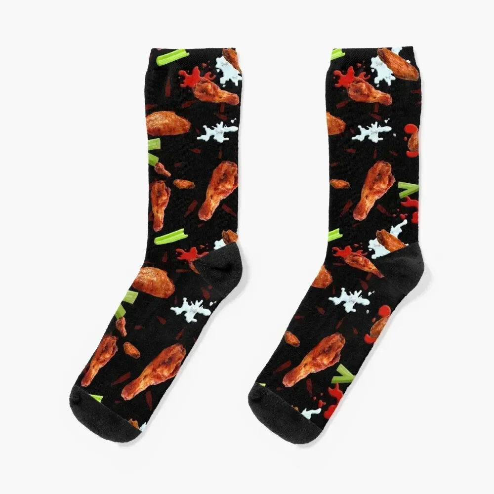 Hot Wings Socks funny sock bright garter Hiking boots snow Mens Socks Women's
Hot Wings Socks funny sock bright garter Hiking boots snow Mens Socks Women's