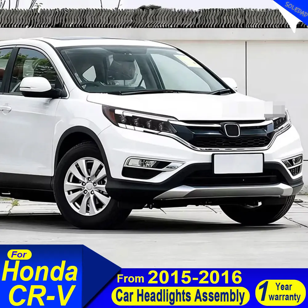 Car Headlights For Honda CRV 2015 2016 LED Headlight Assembly Upgrade Bifocal Lens DRL Dynamic Signal Lamp Tool Accessories
Car Headlights For Honda CRV 2015 2016 LED Headlight Assembly Upgrade Bifocal Lens DRL Dynamic Signal Lamp Tool Accessories