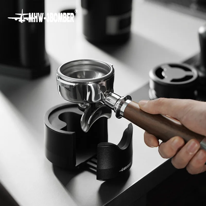 MHW-3BOMBER Black Onyx Coffee Tamping Station, Coffee Distributor Tamper Base Holder for 51mm 53mm 58mm Portafilter
MHW-3BOMBER Black Onyx Coffee Tamping Station, Coffee Distributor Tamper Base Holder for 51mm 53mm 58mm Portafilter