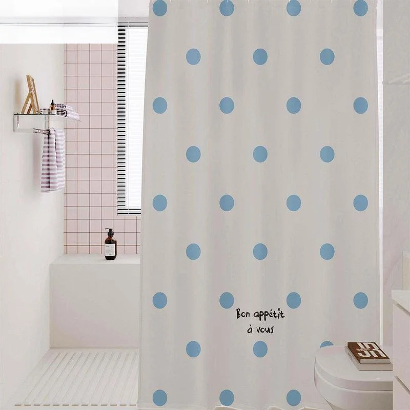 Quick Dry Waterproof Mold Proof Korean Style Bath Curtain Polyester Material for 90s Generation Home Bathroom Decor
Quick Dry Waterproof Mold Proof Korean Style Bath Curtain Polyester Material for 90s Generation Home Bathroom Decor