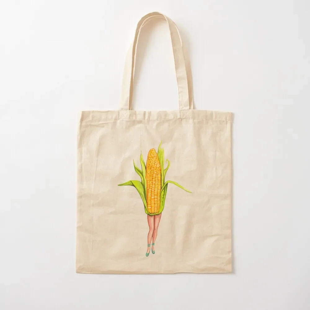 Corn Girl Tote Bag Women's shopping bag Portable shopping bag canvas bags
Corn Girl Tote Bag Women's shopping bag Portable shopping bag canvas bags