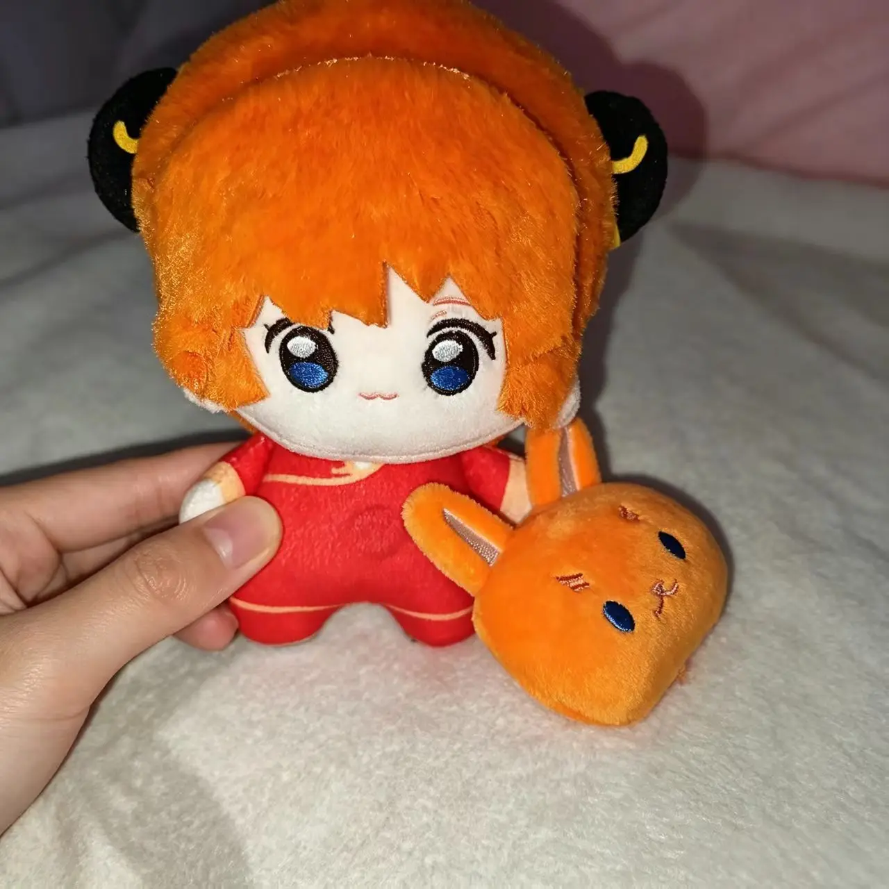 Stuffed 10cm Anime FuGintama Cute Sakata Gintoki Kagura Shimura Shinpachi Plush Toy for Kids Fans Birthday Holiday Gifts Collect
Stuffed 10cm Anime FuGintama Cute Sakata Gintoki Kagura Shimura Shinpachi Plush Toy for Kids Fans Birthday Holiday Gifts Collect