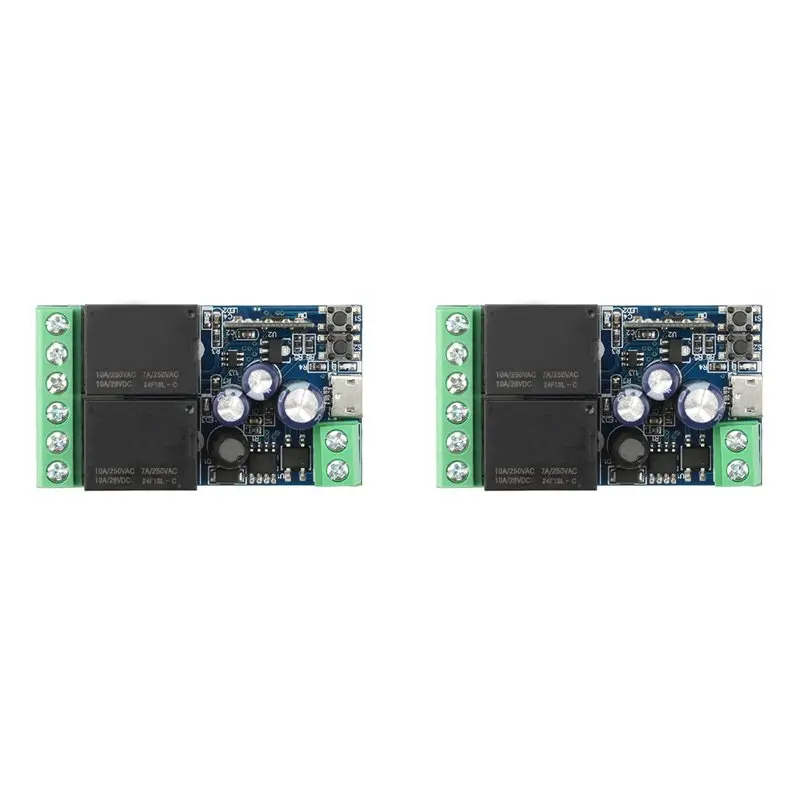 2X Ewelink WIFI Smart Switch DC 12V 24V 48V Module 2 Channel Relay Receiver Wireless Remote Control Work USB
2X Ewelink WIFI Smart Switch DC 12V 24V 48V Module 2 Channel Relay Receiver Wireless Remote Control Work USB