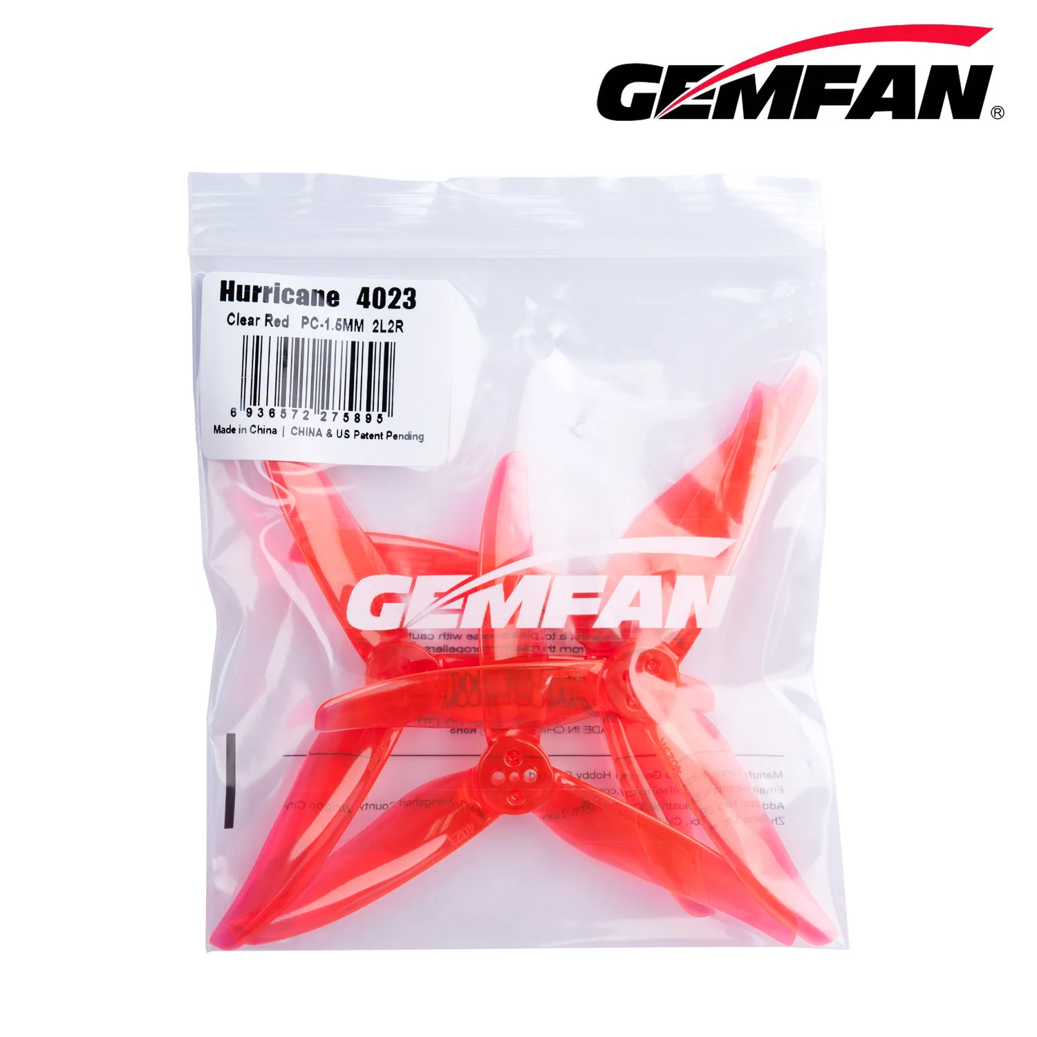 10 пар (10CW + 10CCW) 3-лопастной пропеллер Gemfan 4023 4X2.3X3 — версия с валом 1,5 мм
10 пар (10CW + 10CCW) 3-лопастной пропеллер Gemfan 4023 4X2.3X3 — версия с валом 1,5 мм