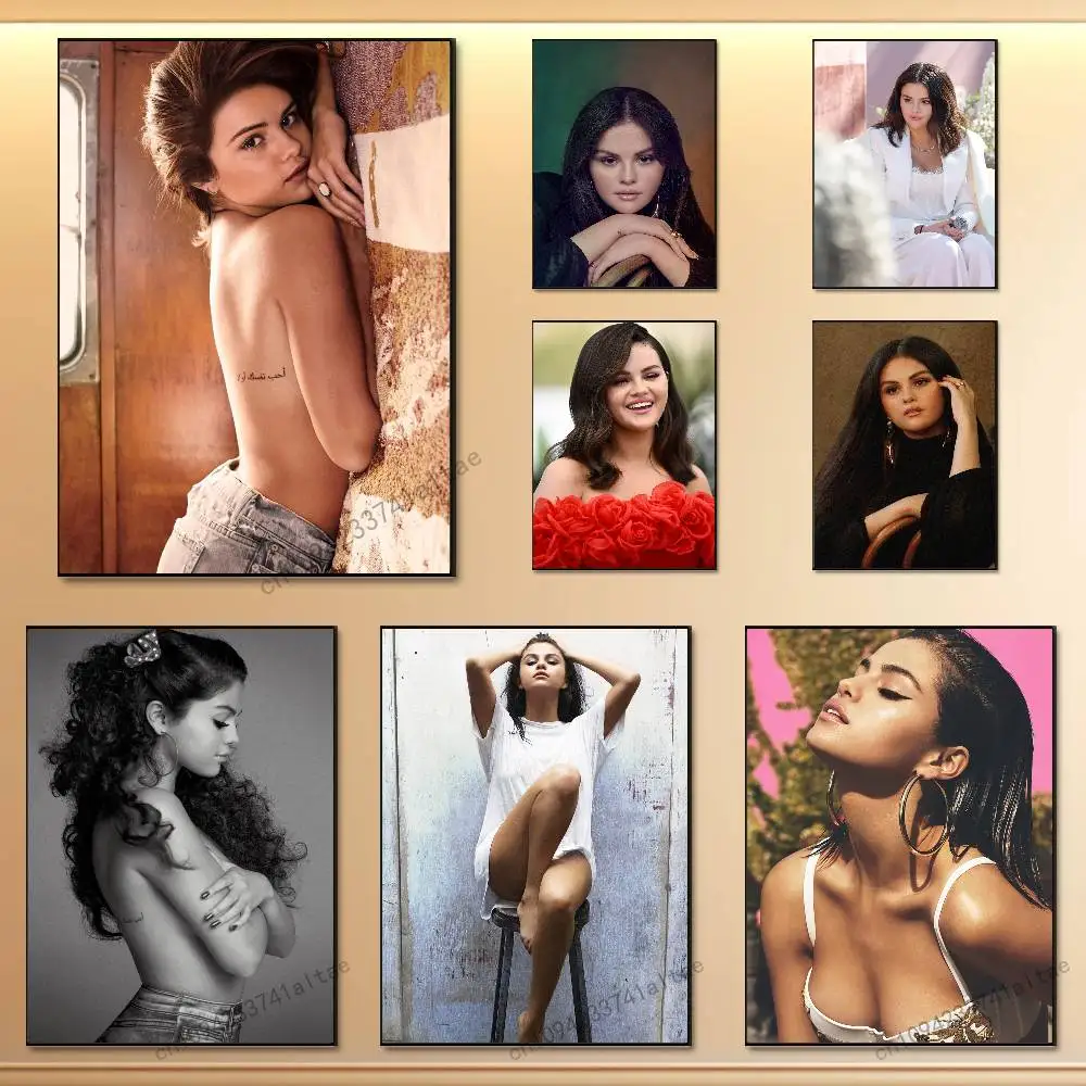 S-Selena G-Gomezes Singer Poster HD Art Sticky Wall Aesthetic Decoration Waterproof Home Living Room Bedroom Bar
S-Selena G-Gomezes Singer Poster HD Art Sticky Wall Aesthetic Decoration Waterproof Home Living Room Bedroom Bar