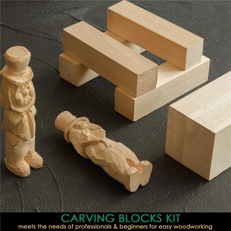 20 Pcs Carving Wood Blocks Whittling Wood Blocks Basswood Carving Blocks Unfinished Soft Wood Set For Carving Beginners
20 Pcs Carving Wood Blocks Whittling Wood Blocks Basswood Carving Blocks Unfinished Soft Wood Set For Carving Beginners