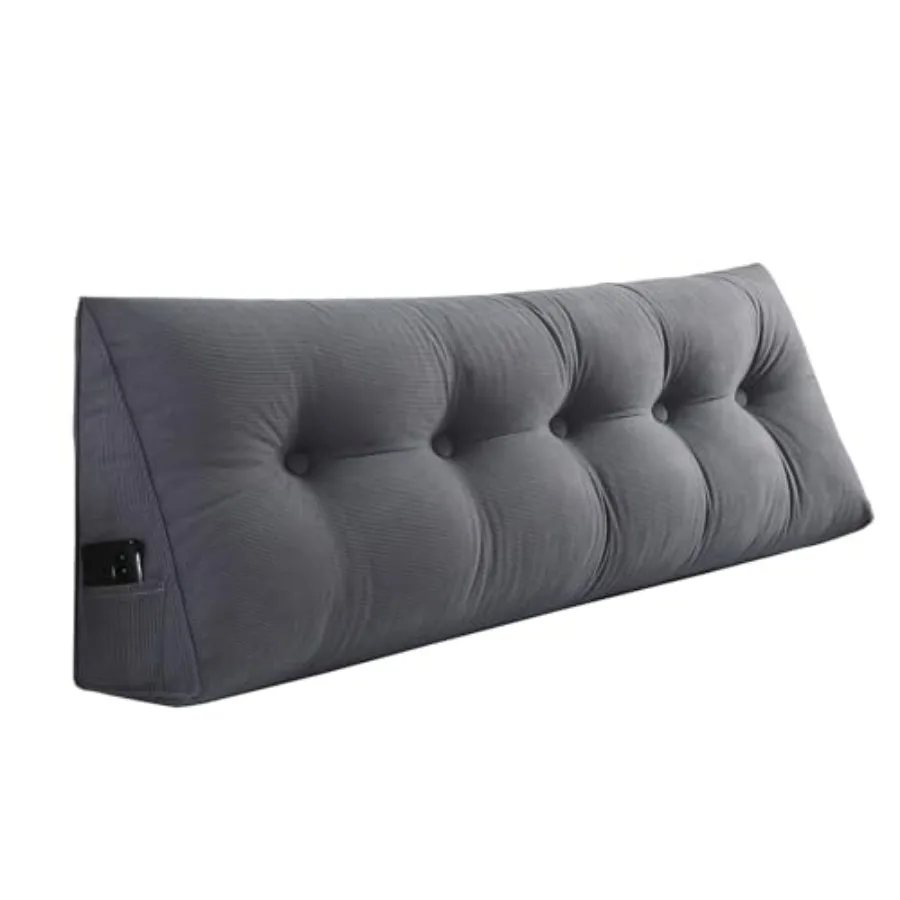 Husband headboard Pillow Large Back Rest Support Reading Pillows for Sitting in Bed for Adults Triangle Velvet Wedge Pillow hea
Husband headboard Pillow Large Back Rest Support Reading Pillows for Sitting in Bed for Adults Triangle Velvet Wedge Pillow hea