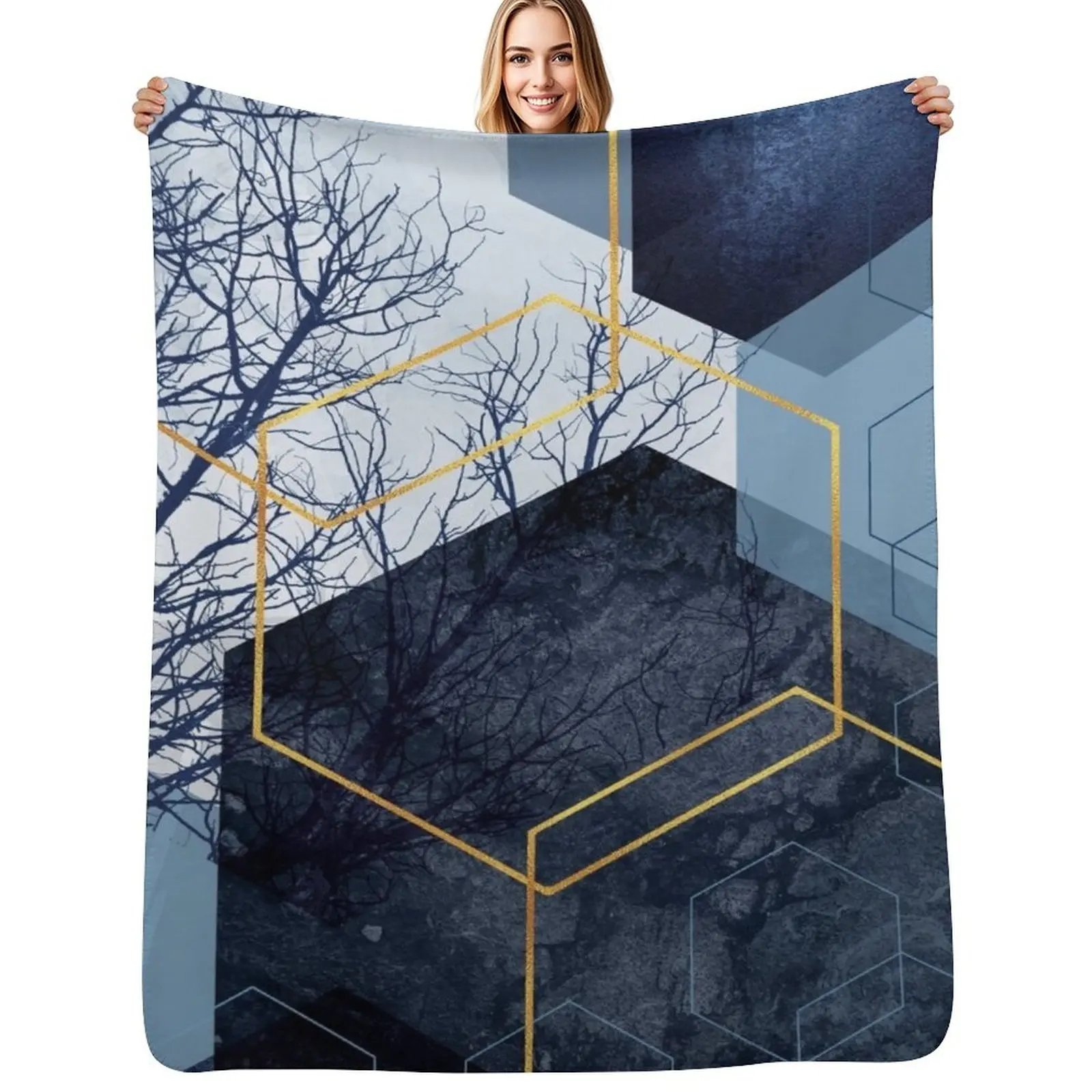 Geometric Landscape Throw Blanket Baby Softest Sofa Quilt Multi-Purpose Blankets
Geometric Landscape Throw Blanket Baby Softest Sofa Quilt Multi-Purpose Blankets