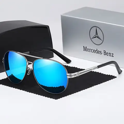 For Mercedes Benz Vintage Polarized Sunglasses Driving Glasses Pilot Sun Shades S320 W164 W203 W204 W168 C180 E320 A200 CLA CLK