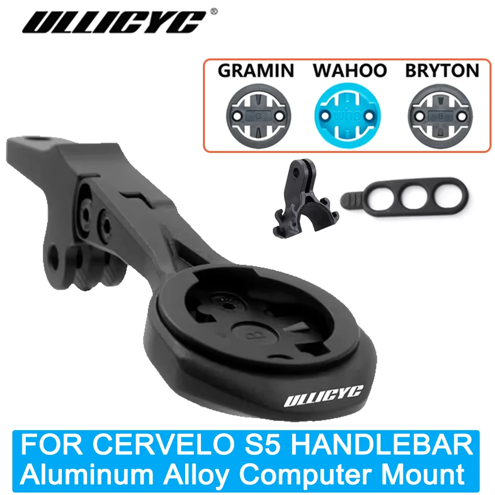 For Cervelo S5 Aerobar Integrated Handlebar Computer Mount Compatible with Gopro/GPS/Garmin/Bryton/Wahoo Aluminum Alloy
For Cervelo S5 Aerobar Integrated Handlebar Computer Mount Compatible with Gopro/GPS/Garmin/Bryton/Wahoo Aluminum Alloy