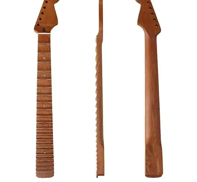 Wavy neck, matte and concave-convex texture, roasted maple neck, 6-string 22th fret electric guitar handle
Wavy neck, matte and concave-convex texture, roasted maple neck, 6-string 22th fret electric guitar handle
