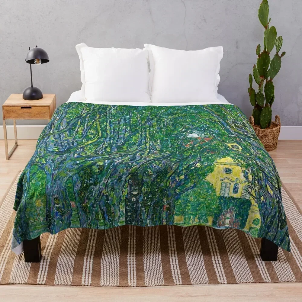Avenue in the Park of Schloss Kammer, by Gustav Klimt Throw Blanket Soft Breathable Blanket for Night Sleeping
Avenue in the Park of Schloss Kammer, by Gustav Klimt Throw Blanket Soft Breathable Blanket for Night Sleeping
