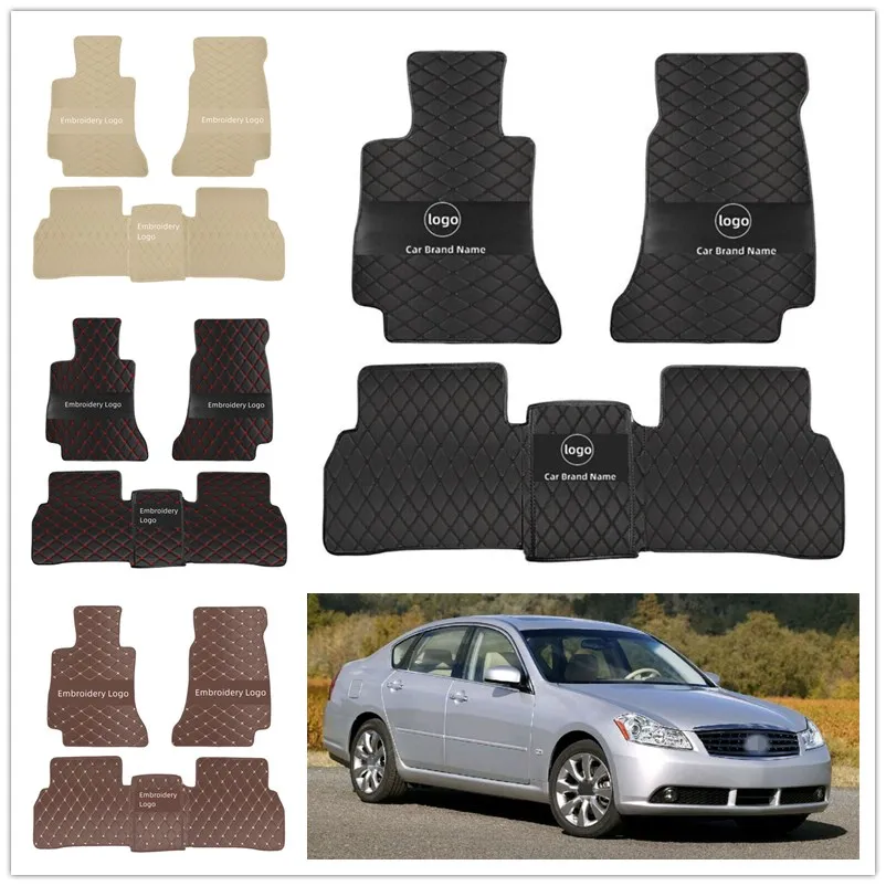 Для серии Infiniti M25, 2007-2013 год, кожаные автомобильные коврики для ног на заказ, водонепроницаемые, прочные, с полным покрытием, для салона автомобиля, противоскользящие
Для серии Infiniti M25, 2007-2013 год, кожаные автомобильные коврики для ног на заказ, водонепроницаемые, прочные, с полным покрытием, для салона автомобиля, противоскользящие